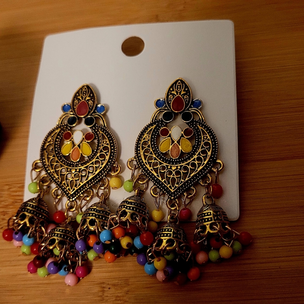 Gypsy Drop Fashion Earrings - Picture 7 of 7